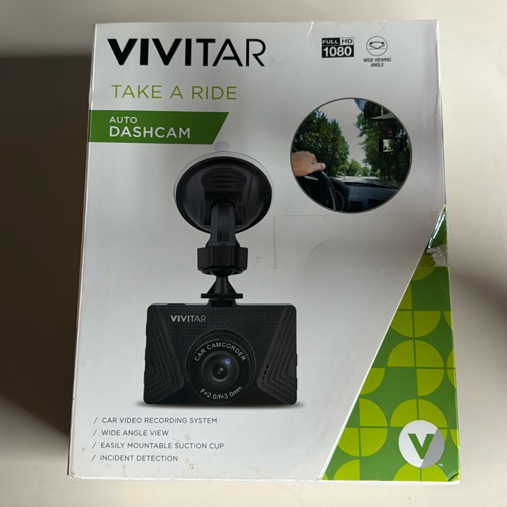 Vivitar Dash Cam 1080 NWT
